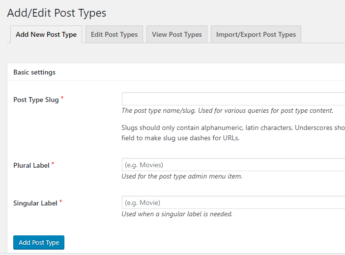 4 plugins för custom post types i Wordpress 5